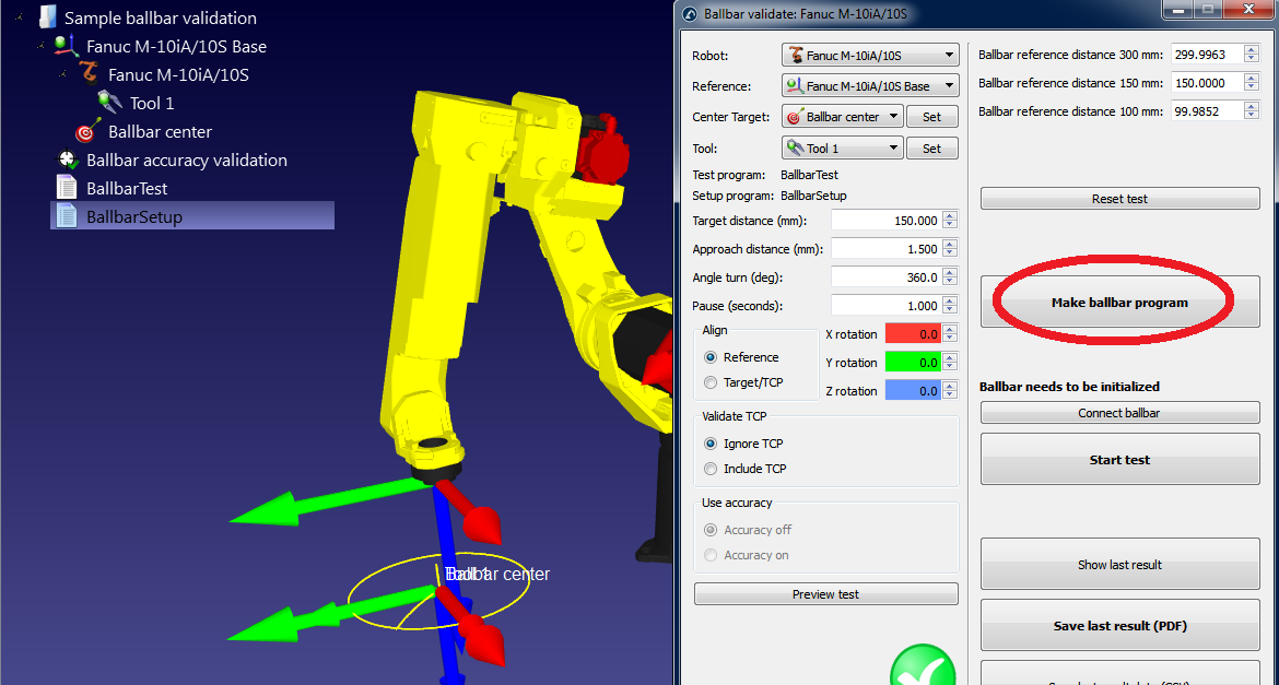 Robot Validation Ballbar Test - Image 8