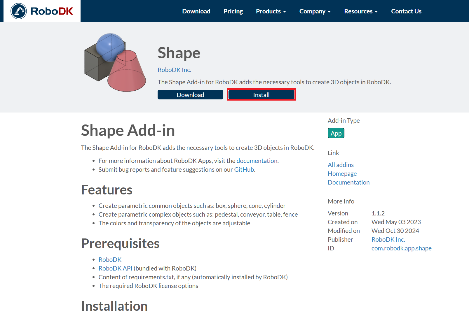 Addin Shape - 영상 2