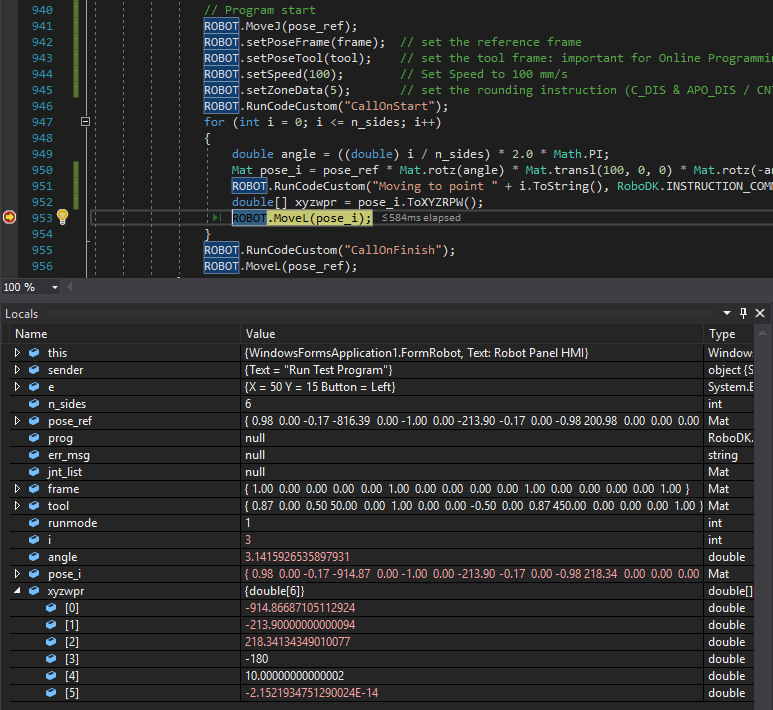 RoboDK API - 영상 14
