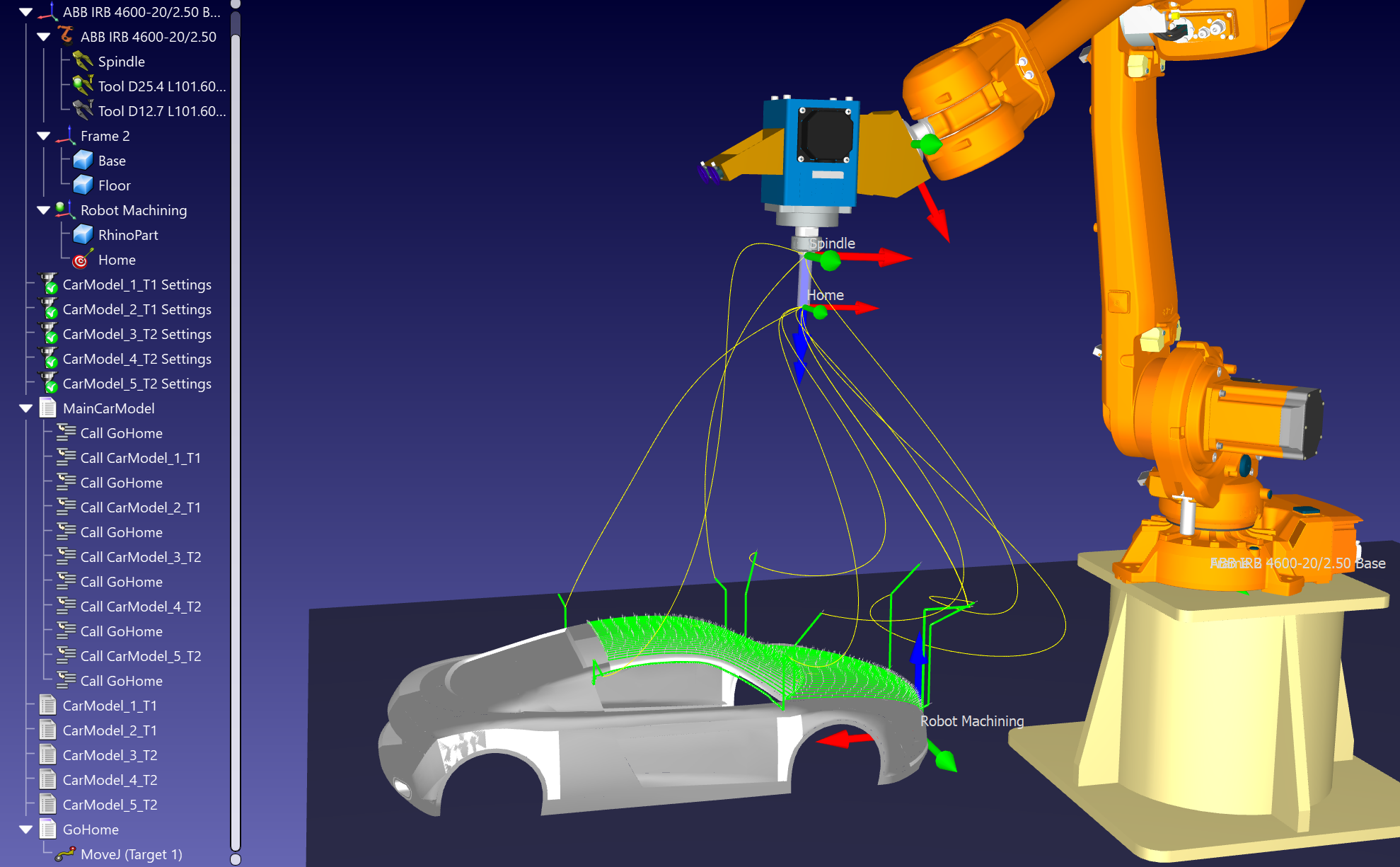 Example 5 Axis Robot Machining - Imagem 14