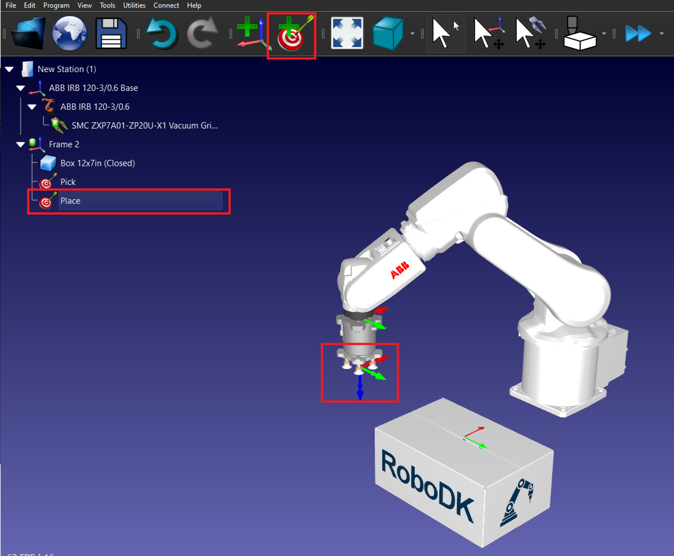 Example Pick and place - Imagem 7