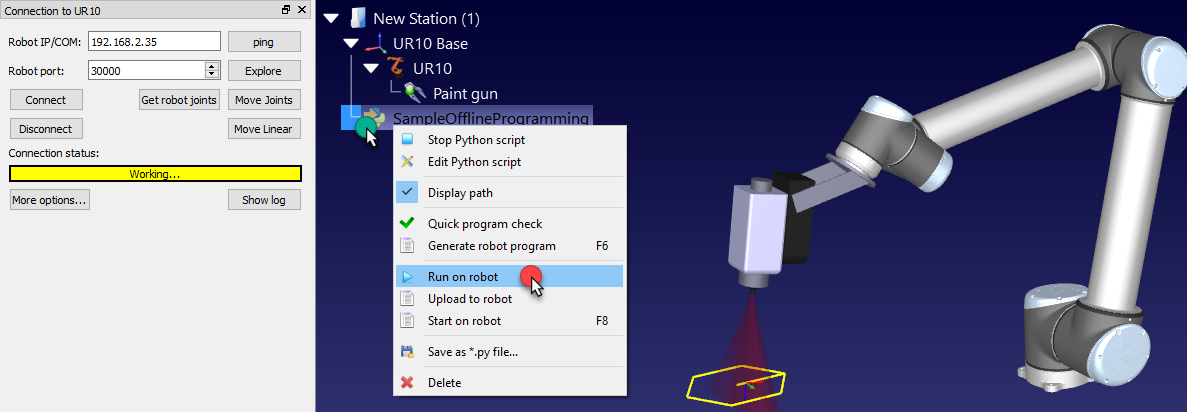 RoboDK API - Imagem 11
