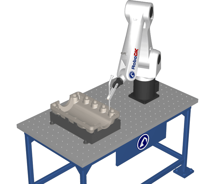 Dispensing logo