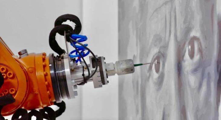 Robot Painting with Custom API Integration