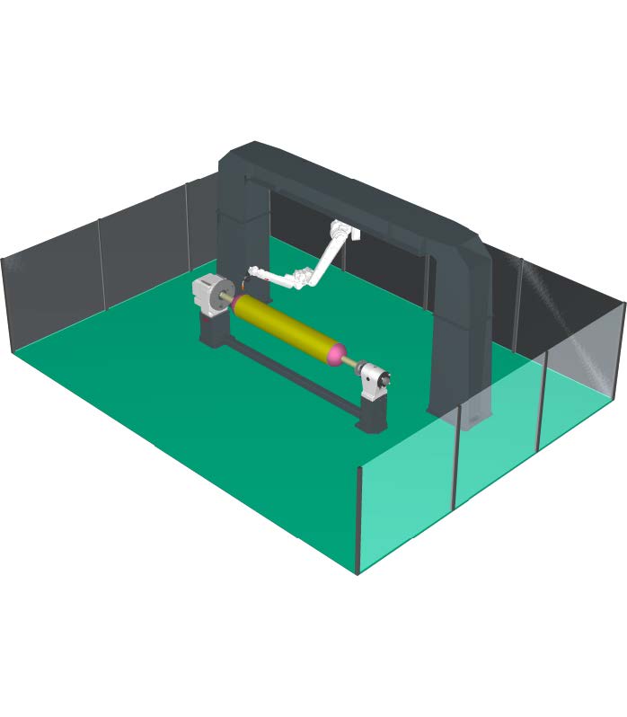 RoboDK Robot Welding with External Axes